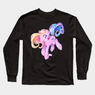 Cute Kawaii Toola Roola My Little Pony Fan Art Long Sleeve T-Shirt